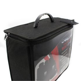 Autós üléshuzat szett -szürke / fekete - 9 db-os  autóalkatrész