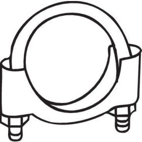 Kipufogóbilincs Átmérő [mm]:36 autóalkatrész