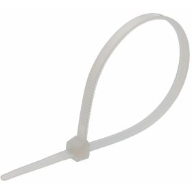 Kábelkötegelő 2,5x100 mm fehér 100 db-os autóalkatrész