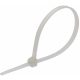 Kábelkötegelő 2,5x100 mm fehér 100 db-os autóalkatrész