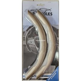 Univerzális karbon kormányvédő - bézs