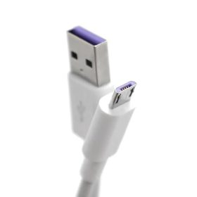 1m-es 3A Micro USB típusú gyors töltőkábel.  autóalkatrész