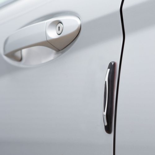 Univerzális ajtóélvédő - krómozott - 4 db / csomag autóalkatrész