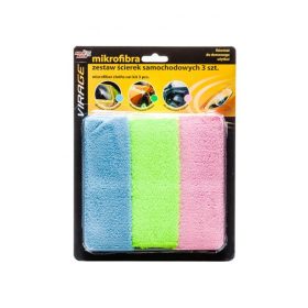 Moje Auto mikroszálas törlőkendő 3 db/csomag autóalkatrész