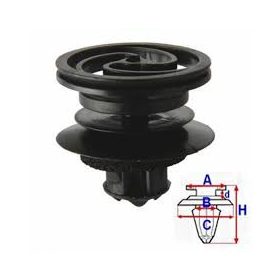 Patent, kárpitrögzítő