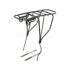 Csomagtartó 28-os kerékpár fix lábú fekete autóalkatrész