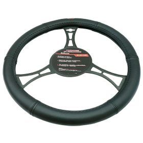 Prémium kormányvédő 37-39,5 cm - fekete