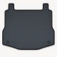Méretazonos csomagtértálca szürke alap, fekete szegéllyel – EVADORO prémium autós kiegészítő