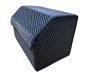 Autós tároló, rendszerező világoskék alap, sötétkék szegéllyel – EVADORO prémium autós kiegészítő